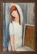 2023-05-10 307 Portrait of Jeanne Hebuterne (1898-1920), Amedeo Modigliani; Barnes Foundation, Philadelphia PA.jpg