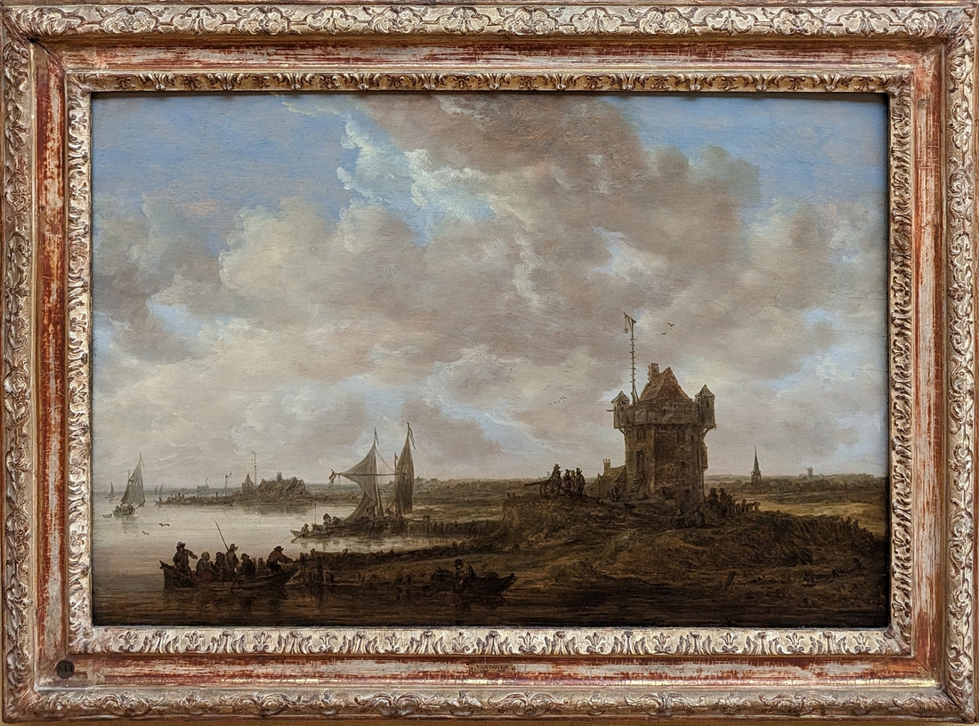 2023-05-10 318B The Square Watch-Tower (1651), Jan Josephsz van Goyen; Barnes Foundation, Philadelphia PA.jpg