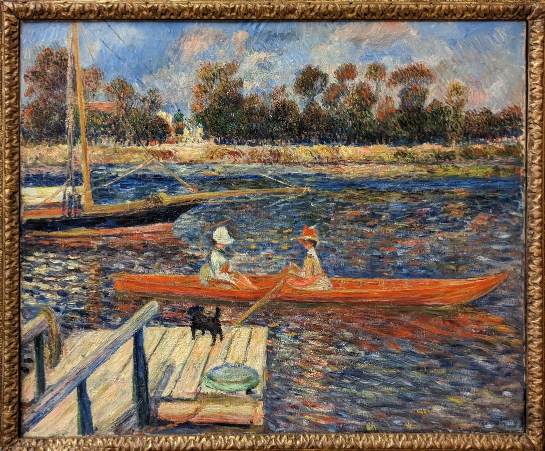 2023-05-10 321 The Seine at Argenteuil (1888), Pierre-Auguste Renoir; Barnes Foundation, Philadelphia PA.jpg