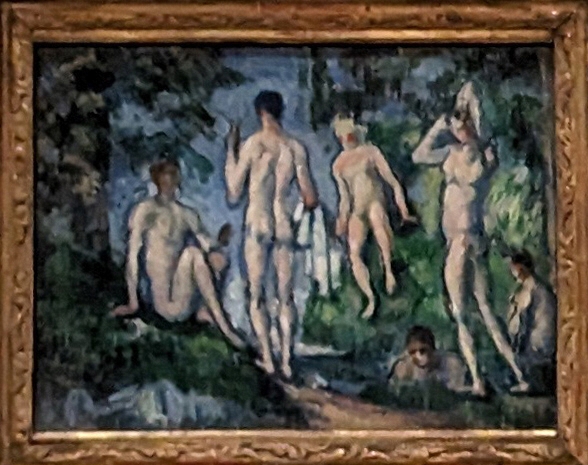 2023-05-10 340B Women Bathing (1900), Paul Cezanne; Barnes Foundation, Philadelphia PA.jpg
