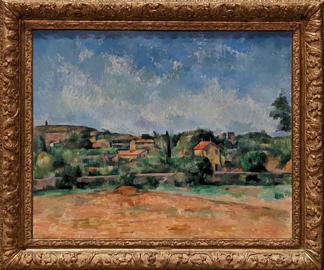 2023-05-10 340E The Bellevue Plain (aka The Red Earth, 1890-92), Paul Cezanne; Barnes Foundation, Philadelphia PA.jpg