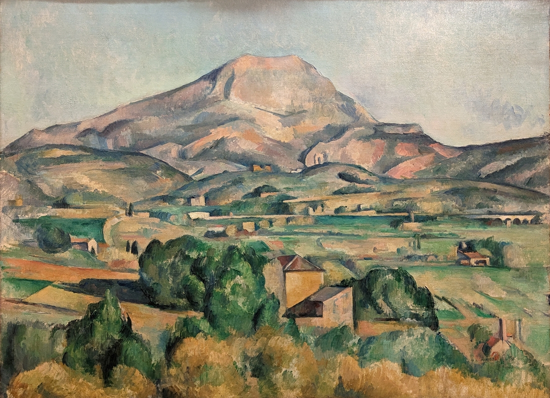 2023-05-10 344 Mont Sainte-Victoire (1892-95), Paul Cezanne; Barnes Foundation, Philadelphia PA.jpg