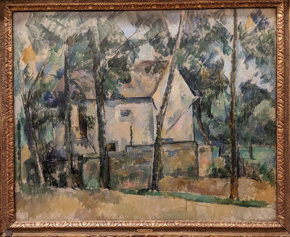 2023-05-10 349 House and Trees (1888-90), Paul Cezanne; Barnes Foundation, Philadelphia PA.jpg