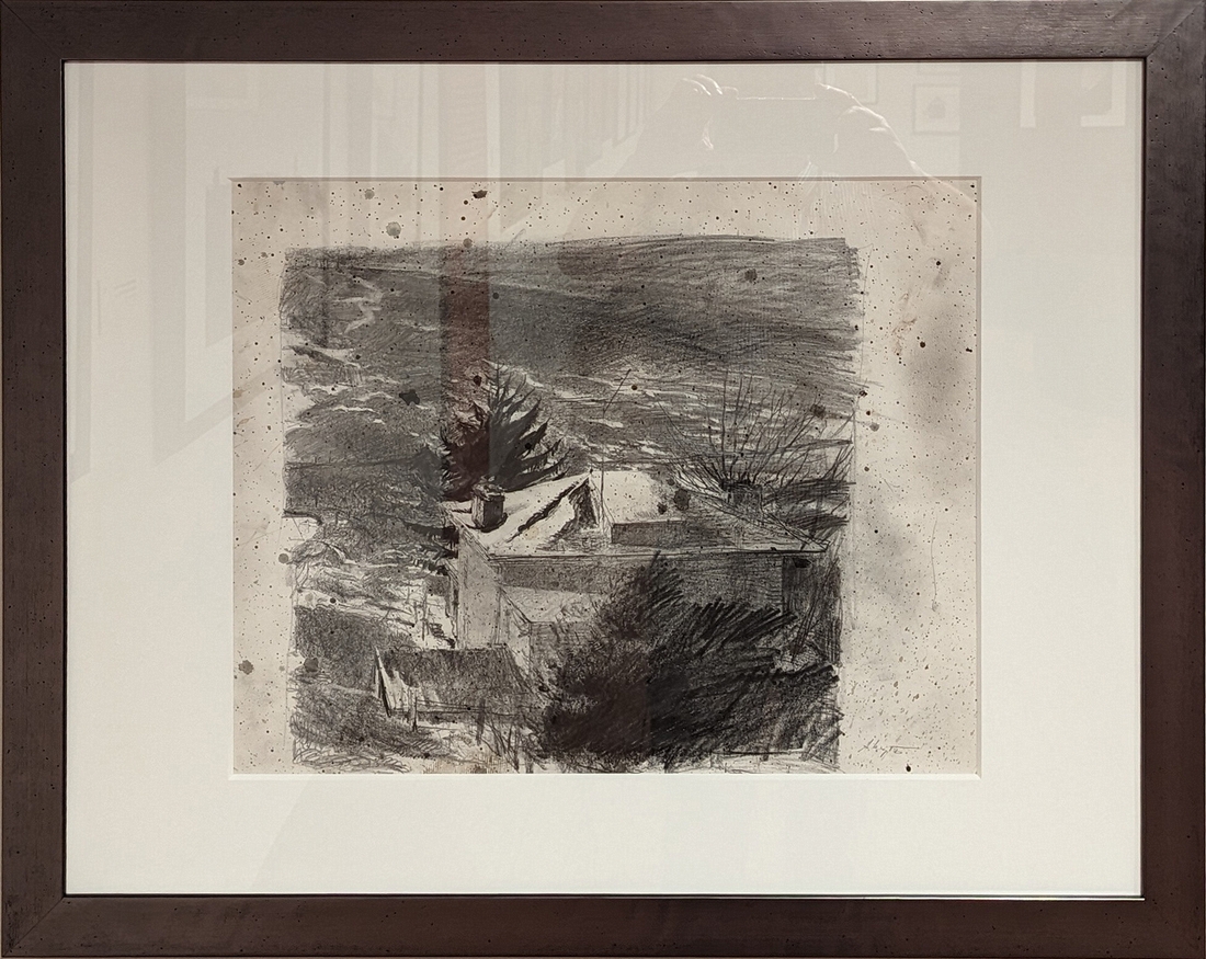 2023-05-11 218 Wolf Moon Study (pencil, 1975), Andrew Wyeth; Brandywine Museum.jpg