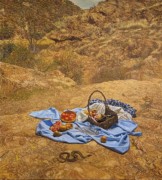 2023-05-11 g307 Luncheon on the Rocks (oil, 1989), James R Valerio; Delaware Museum of Art.jpg