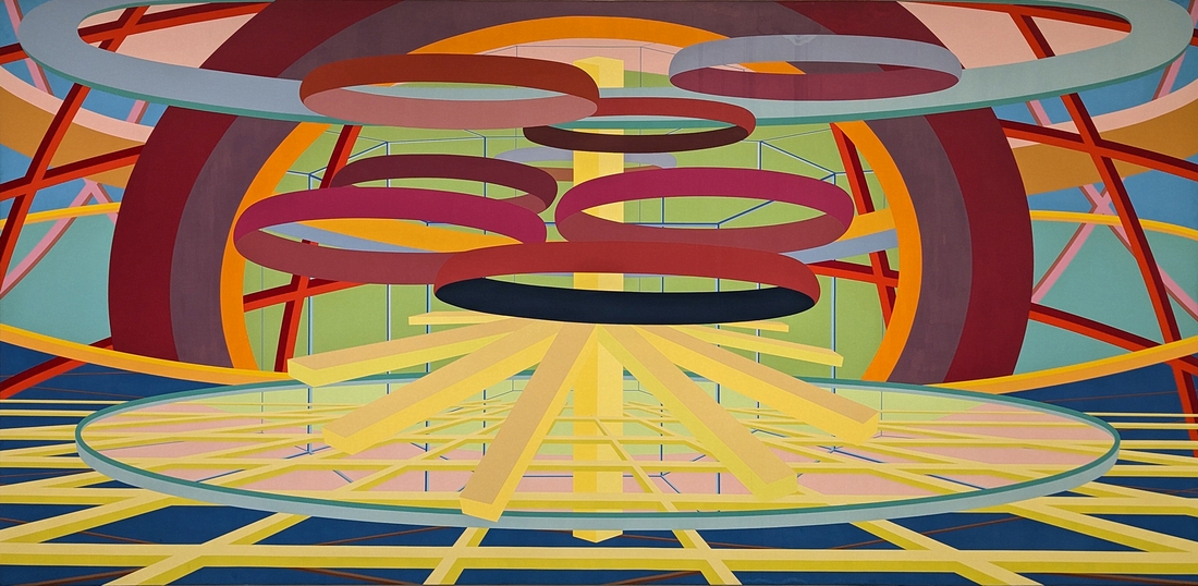 2023-05-11 g308 Rome II (acrylic, 1982), Al Held; Delaware Museum of Art.jpg