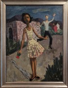 2023-05-11 g332 The Bouquet (oil on masonite, 1949), Hughie Lee-Smith; Delaware Museum of Art.jpg