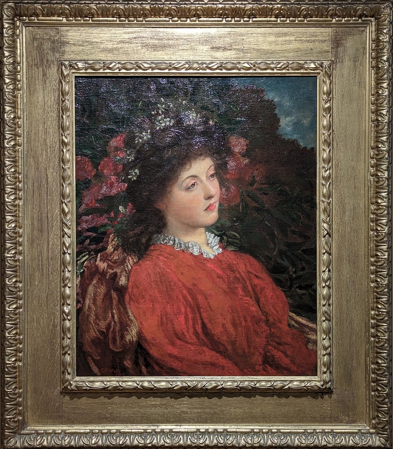 2023-05-11 g374 Portrait of Eveleen Tennant (later Mrs FWH Myers, oil on canvas, 1876), Heorge Frfederick Watts; Delaware Museum of Art.jpg