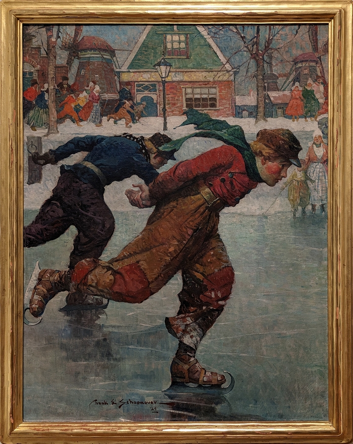 2023-05-11 i415 Cover and Frontispiece (oil on canvas, 1924), Frank Earle Schoonover; Delaware Museum of Art.jpg