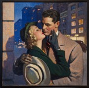 2023-05-11 i431 'Nora,' he said huskily (oil on canvas, 1940), Andrew Loomis; Delaware Museum of Art.jpg