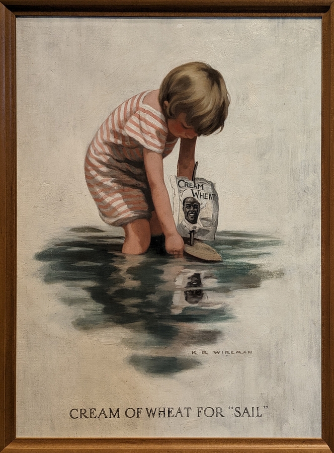 2023-05-11 i438 Cream of Wheat for 'Sail' (oil on canvas, 1912), Katharine Richardson Wireman; Delaware Museum of Art.jpg