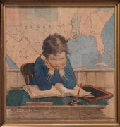 2023-05-11 i439 School Again! (watercolor and charcoal, 1928), Jessie Willcox Smith; Delaware Museum of Art.jpg