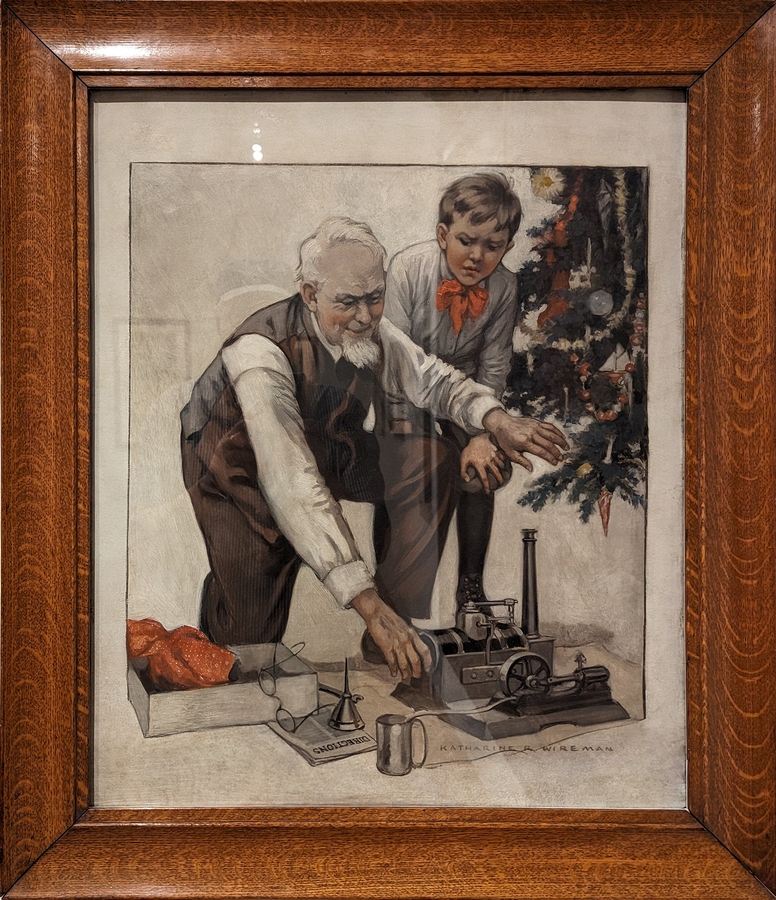 2023-05-11 i443 Cover (oil on illustration board, 1916), Katharine Richardson Wireman; Delaware Museum of Art.jpg