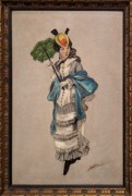 2023-05-11 i447 Lady of the 1870s (oil on board, ~1917), Anna Whelan Betts; Delaware Museum of Art.jpg
