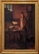 2023-05-11 i456 Thomas Jefferson Writing the Declaration of Independence (oil, 1898), Howard Pyle; Delaware Museum of Art.jpg