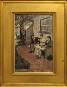 2023-05-11 i460 A Sailor's Sweetheart (oil on illustration board, 1895), Delaware Museum of Art.jpg