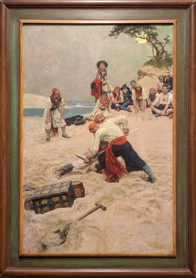 2023-05-11 i476 Which Shall Be Captain (oil, 1908), Howard Pyle; Delaware Museum of Art.jpg