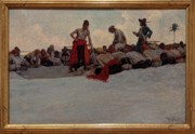2023-05-11 i486 So the Treasure Was Divided (oil on canvas, 1905), Howard Pyle; Delaware Museum of Art.jpg