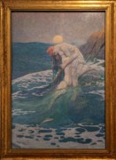 2023-05-11 i493 The Mermaind (oil on canvas, 1910), Howard Pyle; Delaware Museum of Art.jpg