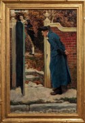 2023-05-11 i496 Old Jacob Van Kleek had never favored our hero's suit (oil on canvas, 1908), Howard Pyle; Delaware Museum of Art.jpg