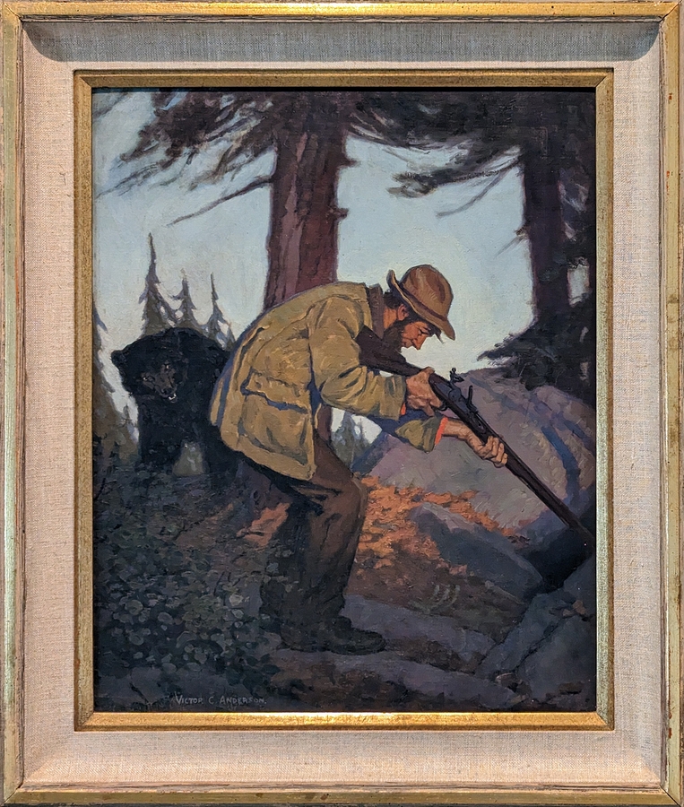 2023-05-11 i539 Come Out, Consarn Ye! (oil on illustration board, 1914), Victor Coleman Anderson; Delaware Museum of Art.jpg