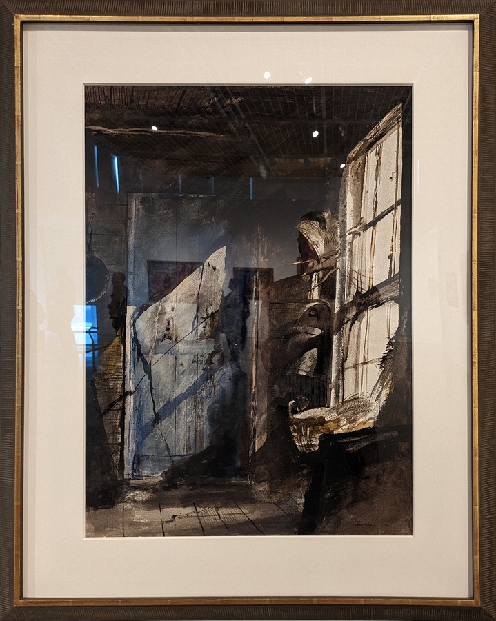 2023-05-11 r327 Blue Door (watercolor, 1952), Andrew Wyeth; Delaware Museum of Art.jpg