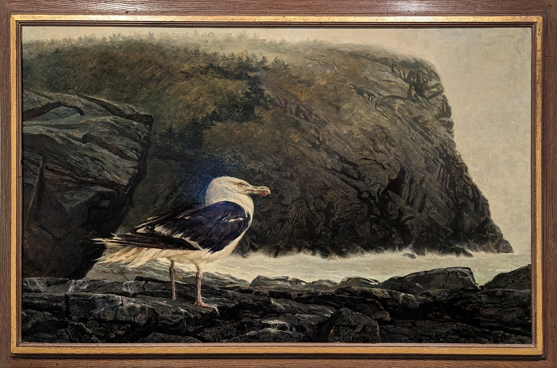 2023-05-11 r328 Scavenger (oil on canvas, 1974), Jamie Wyeth; Delaware Museum of Art.jpg