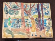 2023-05-11 r403 Sketchbook (watercolor, graphite, ~1913-20), Maurice Brazil Prendergast; Delaware Museum of Art.jpg