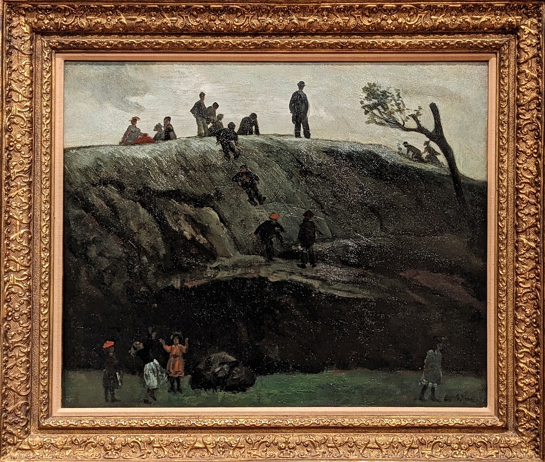 2023-05-11 r503 Boys Sliding (oil, ~1897), William Glackens;Delaware Museum of Art.jpg
