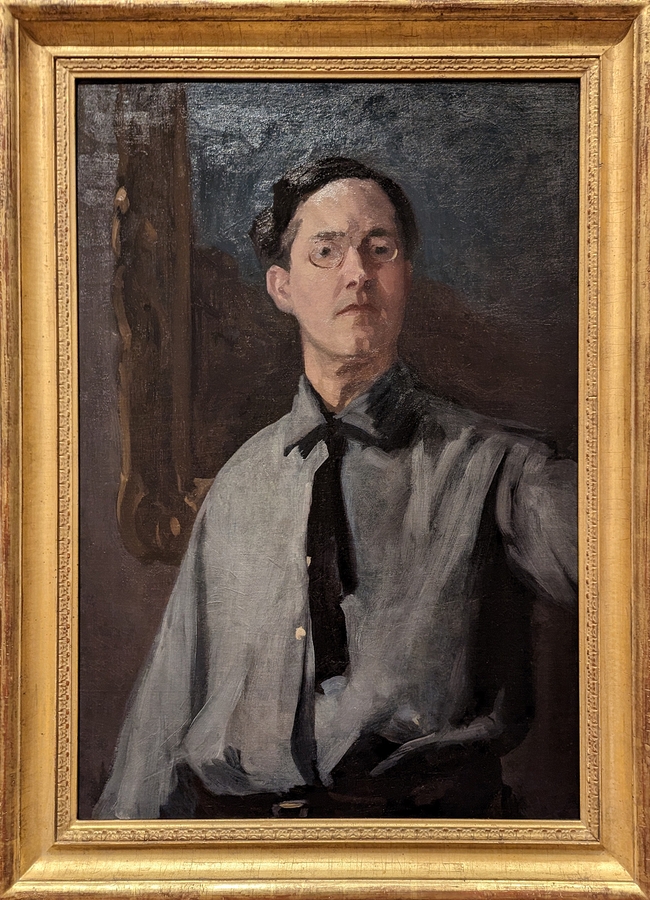2023-05-11 r556 Self-Portrait, Gray Suit (oil on canvas, 1912), John Sloan; Delaware Museum of Art.jpg