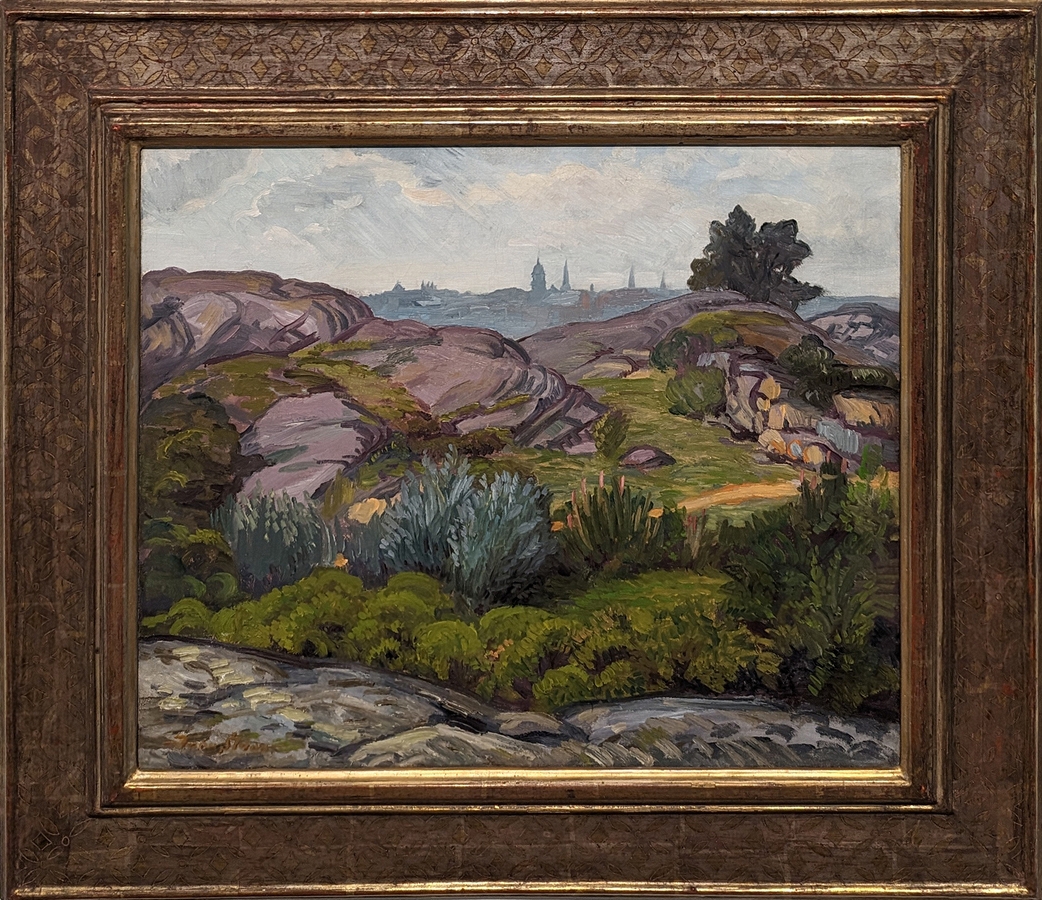 2023-05-11 r560 Path through Rocks and Bushes (oil on canvas, 1914), Joan Sloan; Delaware Museum of Art.jpg