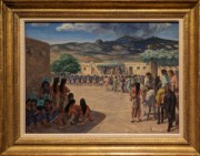 2023-05-11 r561 Dance a Cochiti Pueblo, (oil on canvas, 1922), John Sloan; Delaware Museum of Art.jpg