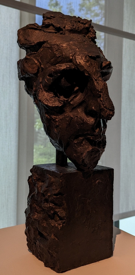 2023-05-11 s345 Head of Marcel Duchamp (1943, cast 1963), Reuben Nakian; Delaware Museum of Art.jpg