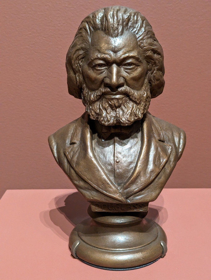 2023-05-11 s510 Frederick Douglass (molded and painted plaster, 1910), Isaac Scott Hathaway; Delaware Museum of Art.jpg