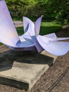 2023-05-11 s626 Wild Iris (painted steel, 1974), Isaac Witkin; Delaware Museum of Art.jpg