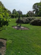2023-05-11 s629 Circle of Lines (steel, 2011). Stan Smoker; Delaware Museum of Art.jpg
