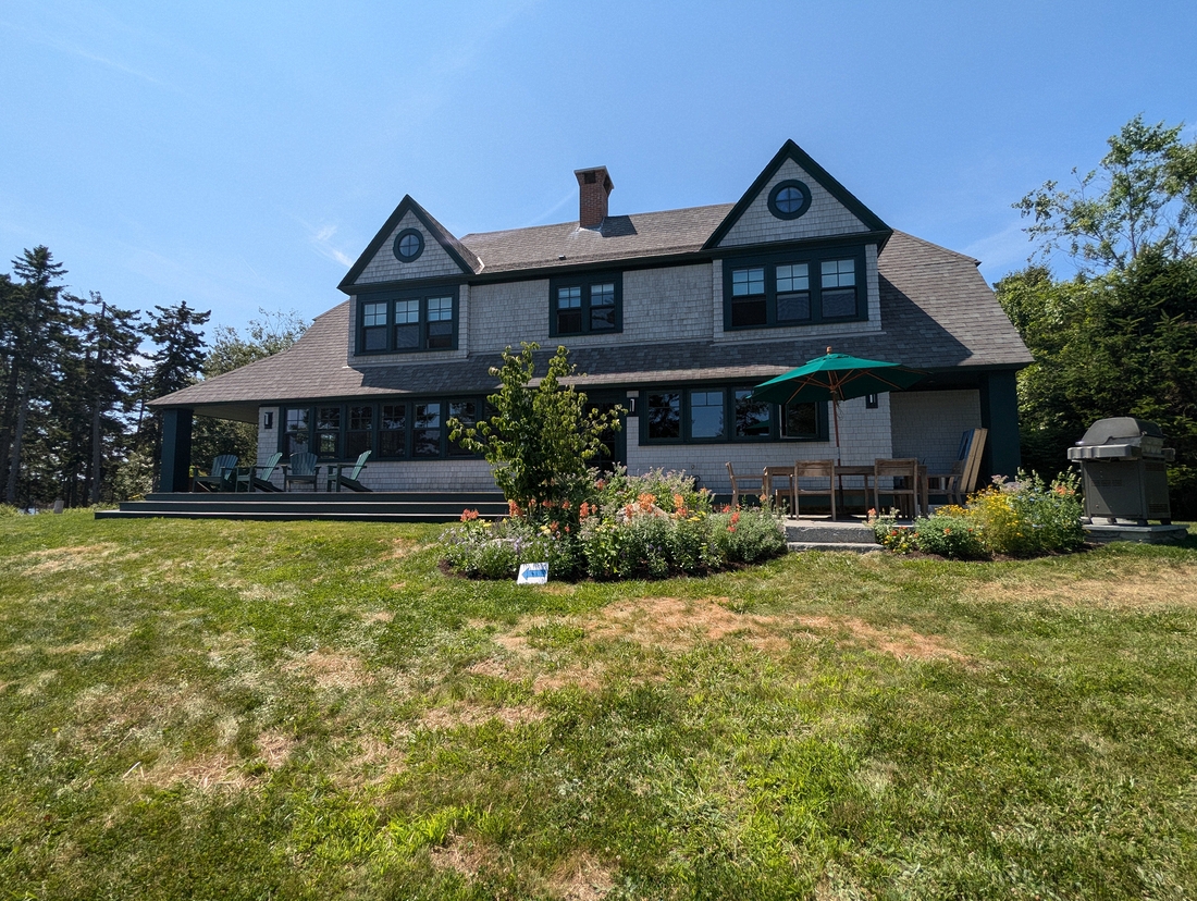 2024-07-22 119 Back of house, Harry & Carter Brigham; Garden Day, Islesboro ME.jpg